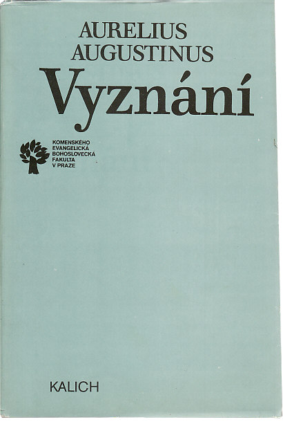 Přebal knihy Vyznání od Aurelia Augustina.